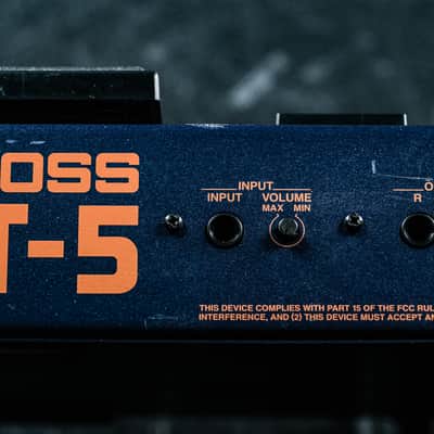 USED Boss GT-5 Multi-Effect Unit blue image 5
