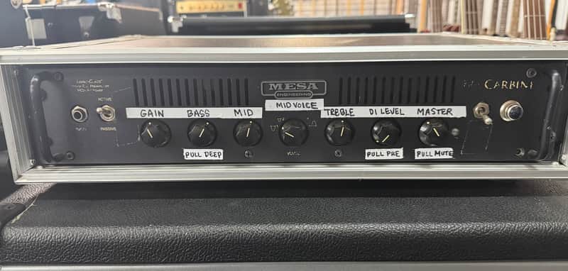 Mesa Boogie M6 Carbine 600-Watt Rackmount Bass Amp Head 2008 - 2017 - Black image 1