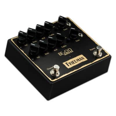 New Friedman BE-OD Deluxe Overdrive Guitar Effects Pedal! image 2