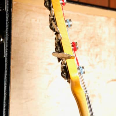 Fender Custom Shop LTD '64 Jazz Bass Journeyman Aged Fiesta Red Pre-Owned image 11