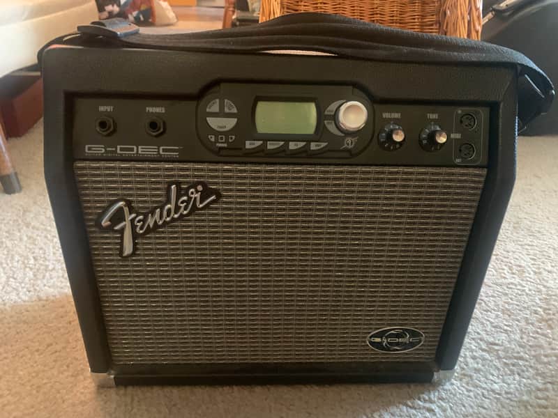 Fender G-DEC Guitar Digital Entertainment Center 15-Watt 1x8" Guitar Practice Amp 2005 - 2010 - Black image 1