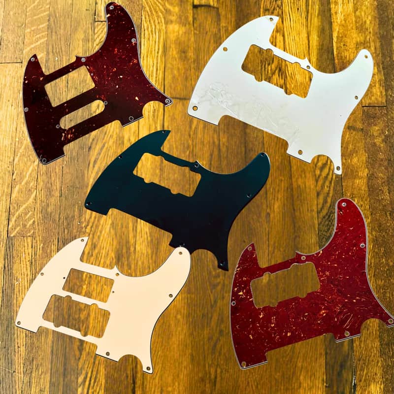 Custom Tele Pickguard - Made to Order! NEW Telecaster Replacement Guard - Your Specs! - Strat Jazzmaster Pickup Humbucker P-90 Route image 1