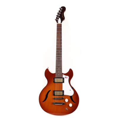 Harmony Comet Semi-Hollowbody Electric Sunburst Used image 2