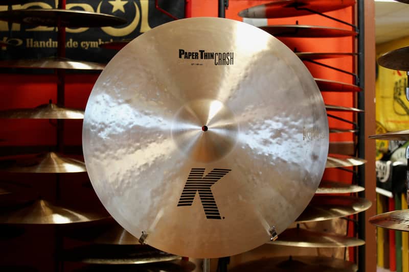 Zildjian 22" K Paper Thin Crash 1966g image 1