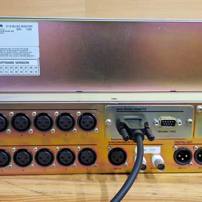 Studer MicAD D19 8xmic preamp AES/EBU out image 3