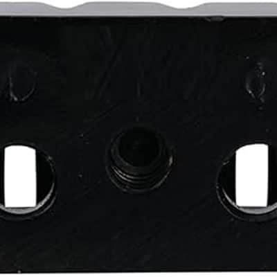 43mm Steel Guitar Locking Nut String Lock for Floyd Rose Double Locking tremolo System Bridge Electric Guitar Replacement, Black image 3