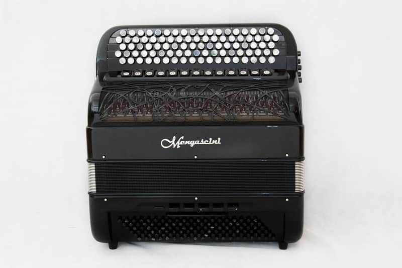Mengascini FC 115 2026 Chromatic Button Converter Accordion B-Griff B System image 1