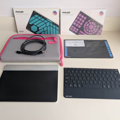 Sensel Morph MIDI Controller w/ Carrying Case, 4 Overlays, and Developers Cable image 1