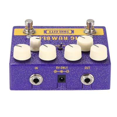Tone City Big Rumble TC-TD41 Overdrive Boost Guitar Effect Pedal image 2