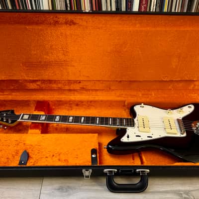 Fender Custom 70s Jazzmaster Black Ebony MAJOR American UPGRADES G&G CME Classic USA Gold Foil image 1