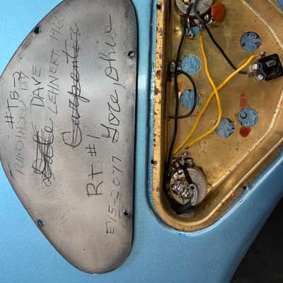 Gibson Thunderbird II Non Reverse 1967 Blue image 9
