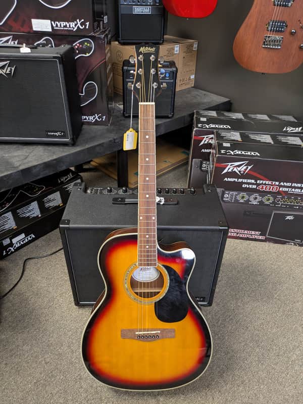 Mitchell O120CESB Orchestra Cutaway with Electronics