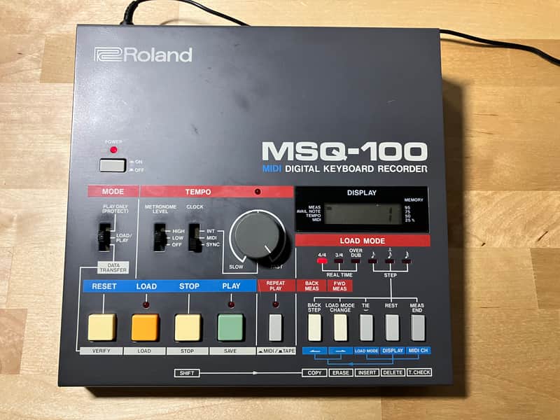 Roland MSQ-100 MIDIシーケンサー Roland MSQ-100 MIDI Digital Keyboard Recorder | eBay