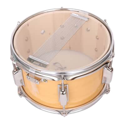 Glarry 10 x 6" Acoustic Percussion Single Drums Snare Drum Wood image 5