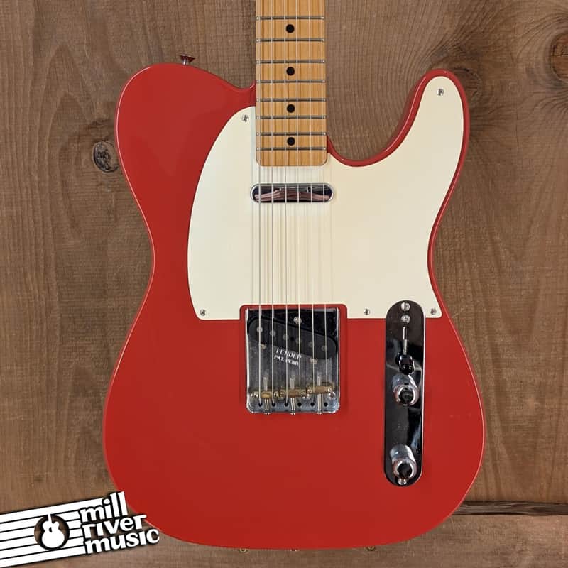 Fender Vintera '50s Telecaster – Fiesta Red –Gig Bag – Used Excellent image 1