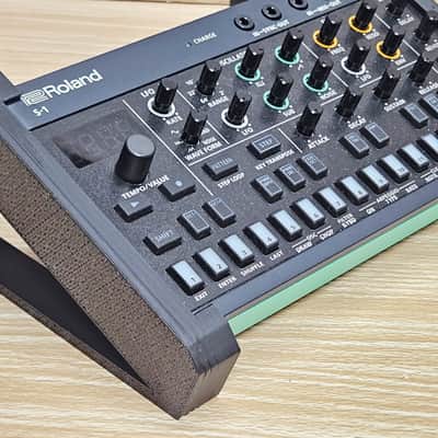 The Analog Source 2 Tier Multi Position Angled Stands for Roland AIRA Compact P-6 T-8 J-6 S-1 Synthesizer image 7