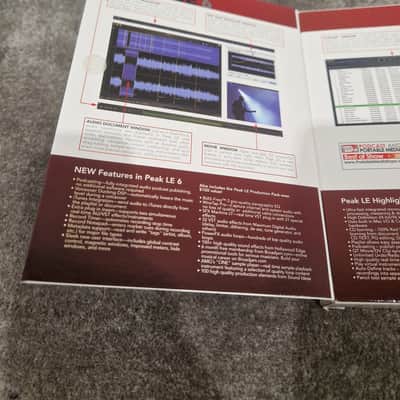 Bias Peak LE6 software - Excellent w/ Original Box image 8
