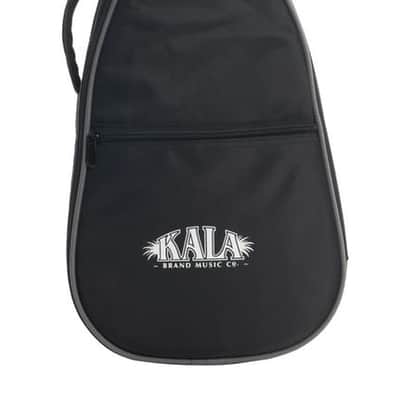KALA UB-S-LOGO STANDARD SOPRANO UKULELE GIG BAG W/ GRAY PIPING & LOGO image 1