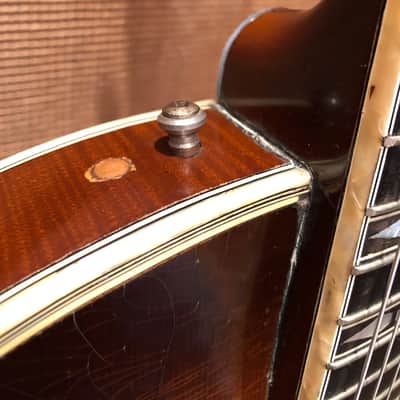 Vintage 1960s Hofner Committee Thinline Brunette Electric Guitar 5.5lbs w/ Case image 9