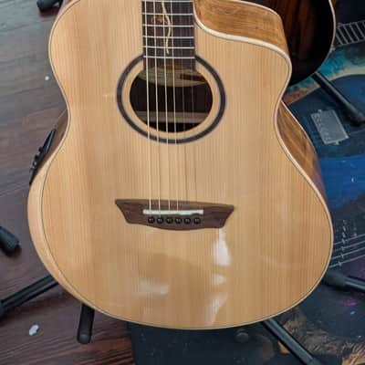 Washburn Bella Tono Suprema SC40SCE Acoustic-electric Guitar - Natural Gloss image 1
