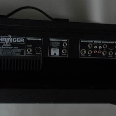Behringer Behringer V-Tone GMX 1200H 2x60W Guitar Amp Head0 1999 Black image 9