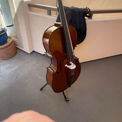Bonn Orchestral 4/4 Cello w/ Case and Bow | Reverb