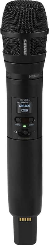Shure SLXD2+ Wireless Handheld Transmitter with Nexadyne 8/C Microphone Capsule - G57 Band image 1