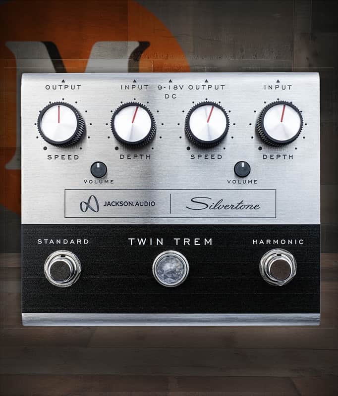 Silvertone Twin Trem Stereo Tremolo Pedal (SP1484TREM) image 1