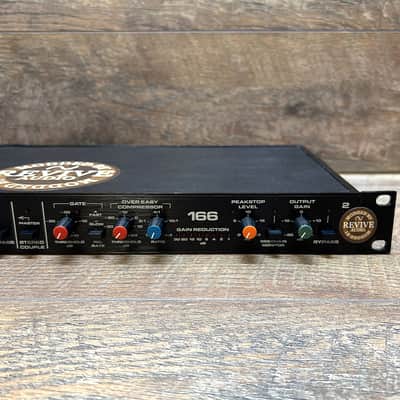 Revive Audio Modified: USA Made-Vintage-Dbx 166 Dual Compressor, Limiter, Gate, Hot Rodded, W/Vca Upgrade+Germanium image 5