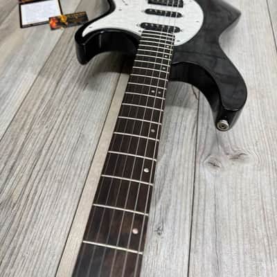 Cort G-250 BK - HSS Black Electric Guitar with Gig Bag image 4