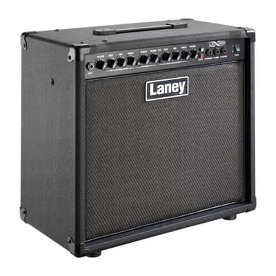 Laney LX65R 65W 1x12" Guitar Combo Amplifier with Reverb - Black image 1
