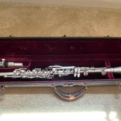 ✨Carl Fisher Metal clarinet✨ 1940s - Silver plate image 14