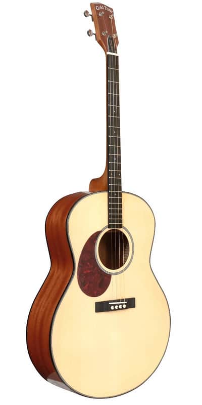Gold Tone TG-10/L Spruce Top Mahogany Neck 4-String Acoustic Tenor Guitar with Gig Bag For Left Handed Players image 1