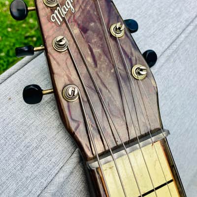 Magnatone Lap Steel Late 1940’s - Purple Pearloid image 10