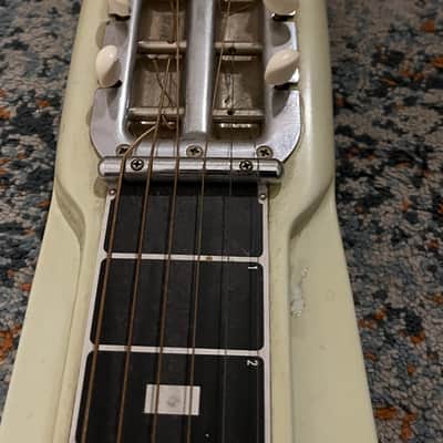 Fender "White" Student 6-String Lap Steel Guitar 1956 - 1979 - Blonde image 5