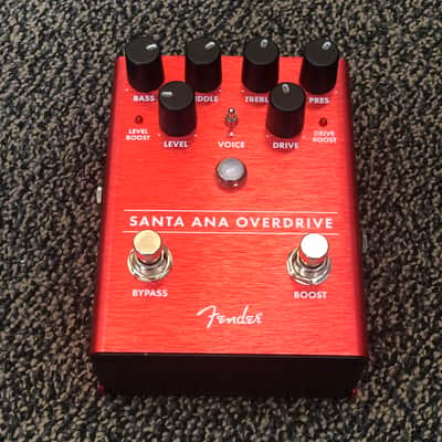 Fender Santa Ana Overdrive 2018 - Present - Red image 2