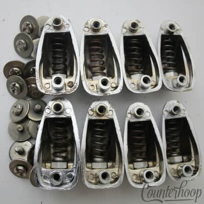 Slingerland 8x Small Sound/Radio King Lugs Tom Drum Chrome Nickel Screws 50s US image 3