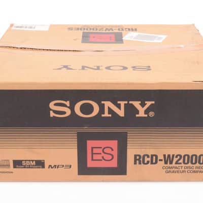 Sony RCD-W2000ES 5 Disk Changer & CD Recorder Owned by Linkin Park #29210 image 2