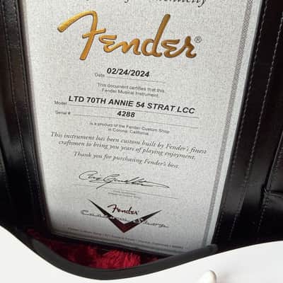 2024 Fender Custom Shop ‘54 Stratocaster 70th Anniversary Limited 2 Color Sunburst image 21