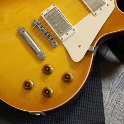 2006 Gibson Custom Shop 1960 Historic Reissue Les Paul Standard Electric Guitar Lemonburst + COA OHSC image 7