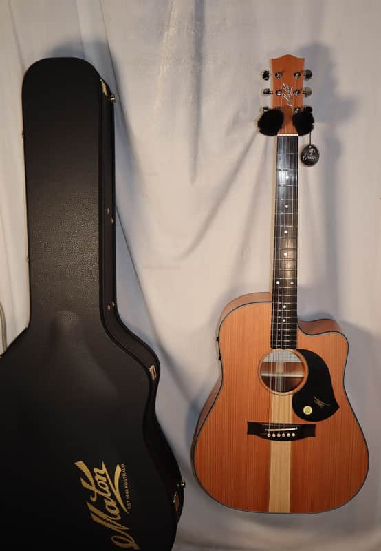 Maton RM-DNC Redwood Dreadnought Cutaway Acoustic Electric with case NEW image 1