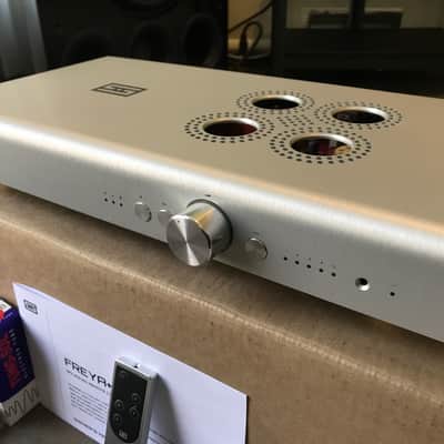 Schiit Freya + Tube Preamplifier In Silver With The Extra Tung-Sol Factory Platinum Matched Tubes Like New! 2021 image 7