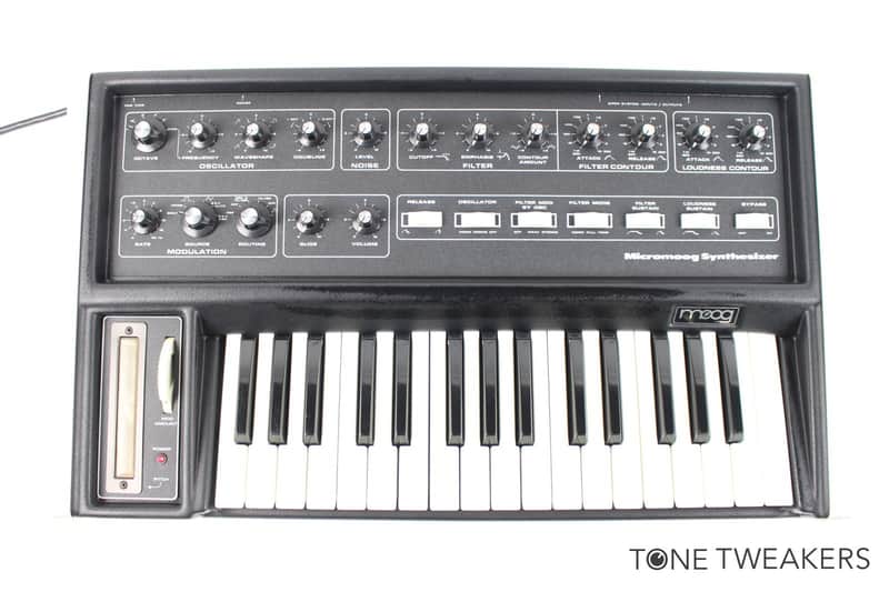 Moog Micromoog RESTORED 1970s analog synthesizer multi mini VINTAGE SYNTH DEALER image 1