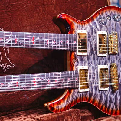 PRS Doubleneck Charcoal Cherry Private Stock image 14