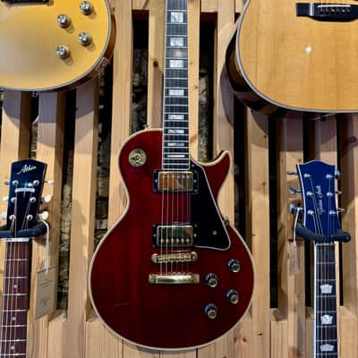 1976 Gibson Les Paul Custom - Wine Red image 5