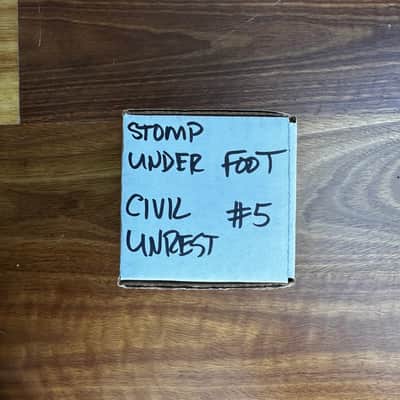 Stomp Under Foot Civil Unrest Fuzz #5 – Signed, Original Box image 3