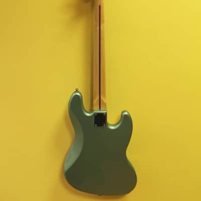 Fender Jazz Bass Left hand green Metallic image 2
