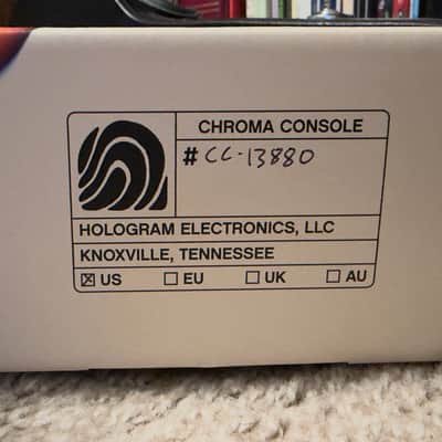 Hologram Electronics Chroma Console 2023 - Present - White image 3