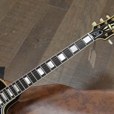 2022 Gibson Custom Shop 1954 Reissue Les Paul Custom 70th Anniversary Electric Guitar Black Ebony + COA OHSC image 8