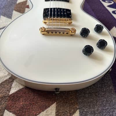 2022 Edwards by ESP E-LPC Les Paul Custom - White image 19
